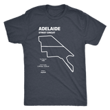 Adelaide Street Circuit Track Outline Series T-shirt (Adelaide Parklands Circuit)