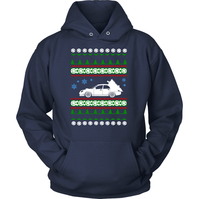 Japanese Car WRX STI Hawkeye Ugly Christmas Sweater, hoodie and long sleeve t-shirt sweatshirt