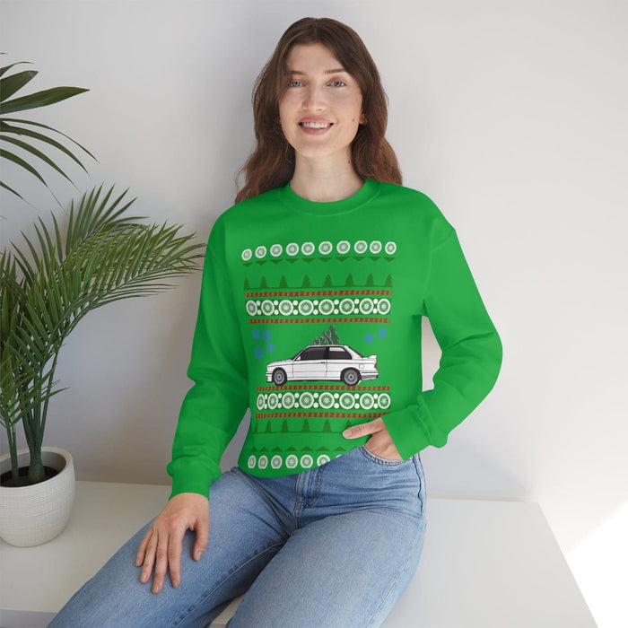 German Car like E30 M3 Ugly Christmas Sweater Sweatshirt V5 many colors