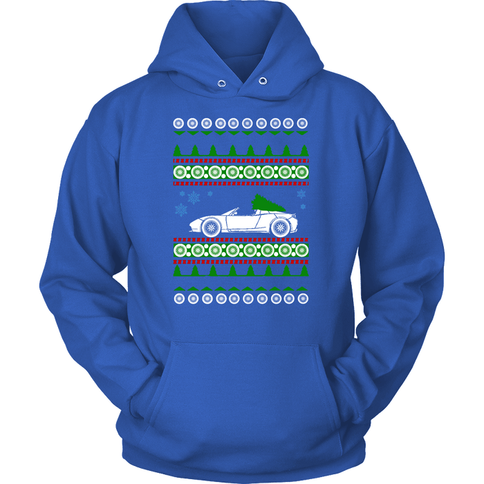 Electric Car Tesla Roadster ugly christmas sweater, hoodie and long sleeve t-shirt sweatshirt