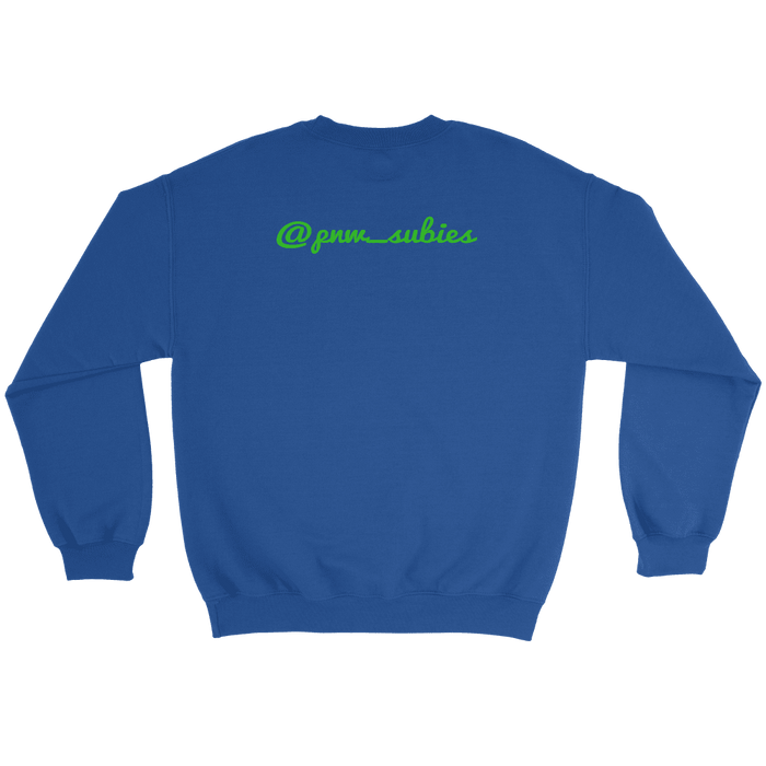 PNW Subies Collaboration Japanese Car STI Blobeye Ugly Christmas Sweater and hoodie sweatshirt