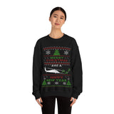 Copy of Military Helicopter Blackhawk Ugly Christmas Sweater Sweatshirt monster digital