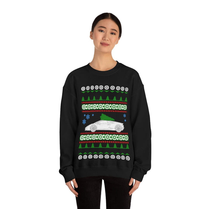 hurracan germany ugly christmas sweater