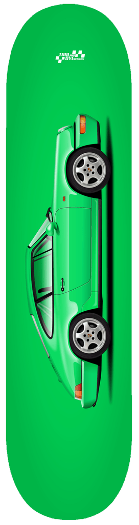 Car Art Mint Skateboard Deck 7-ply Hardrock Canadian Maple Green