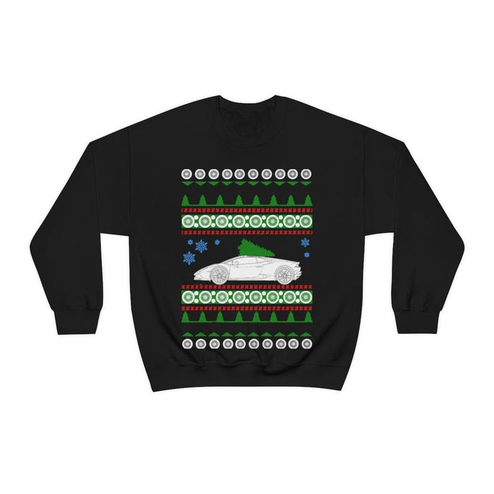 hurracan germany ugly christmas sweater