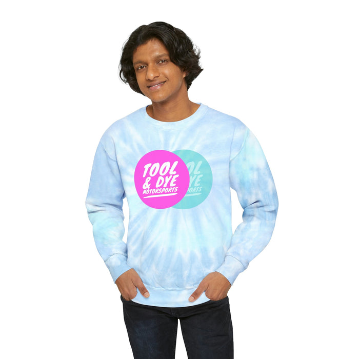 Tool and Dye Motorsports Logo Tie-Dye Sweatshirt