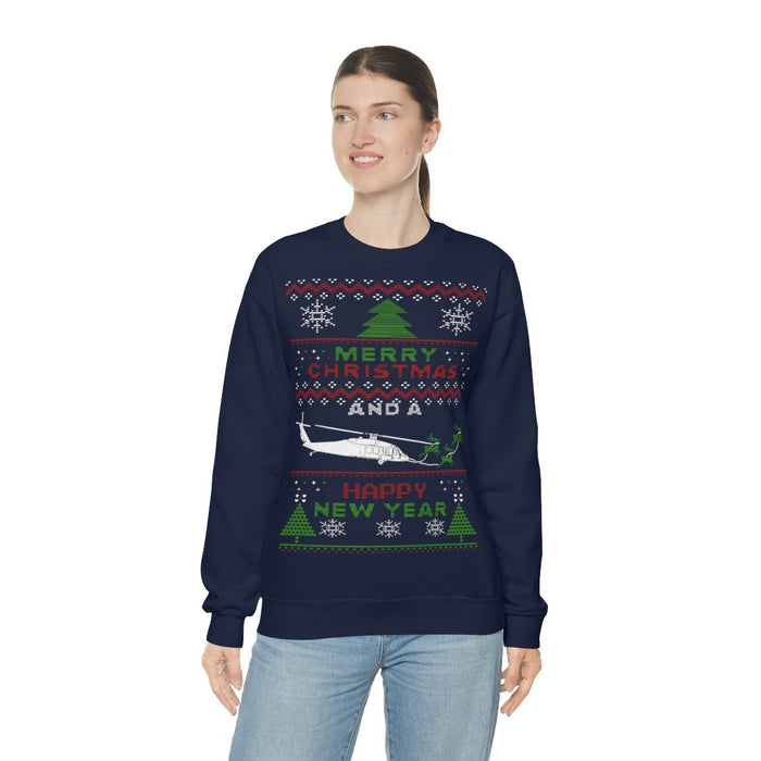 Germany Military Helicopter Blackhawk Ugly Christmas Sweater Sweatshirt