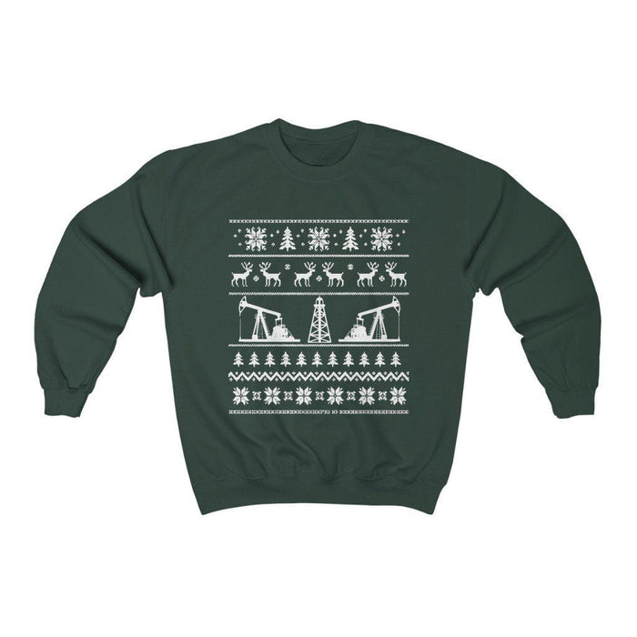 Oil rig Ugly Christmas Sweater Sweatshirt