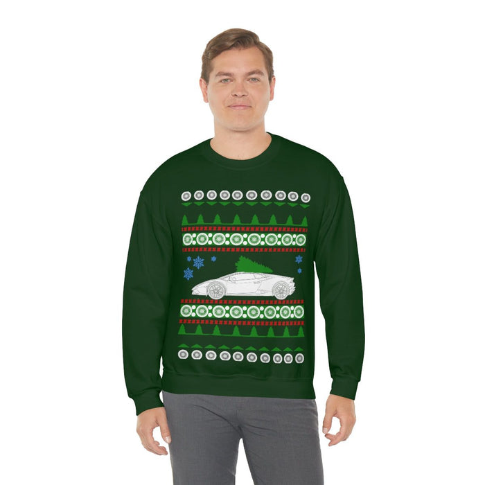 hurracan germany ugly christmas sweater