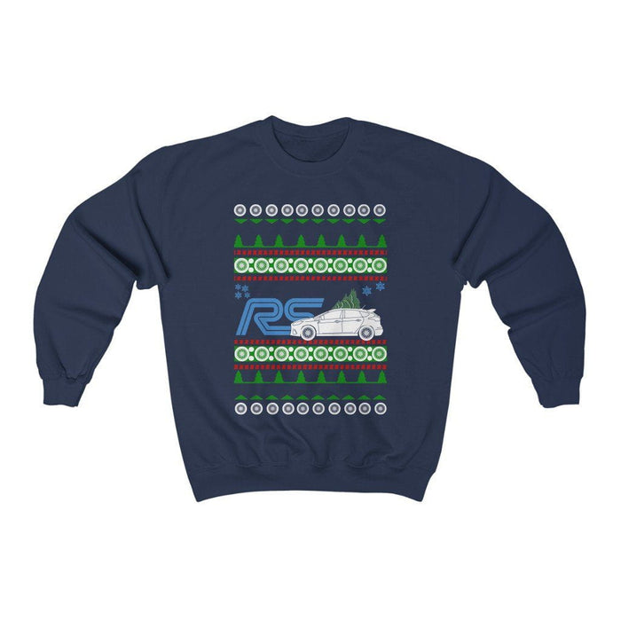 Car like Ford Focus RS 2017+ Ugly Christmas sweater sweatshirt