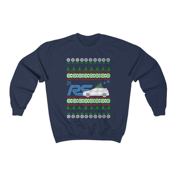 Car like Ford Focus RS 2017+ Ugly Christmas sweater sweatshirt