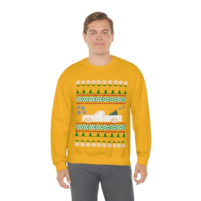 C10 Fleetside Ugly Christmas Sweater Sweatshirt