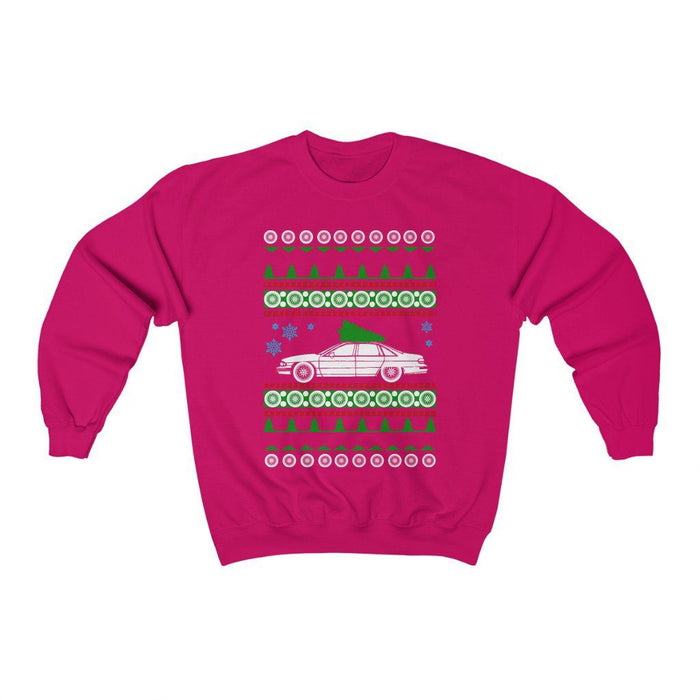 Car like a Caprice Classic 1992 Ugly Christmas Sweater Sweatshirt