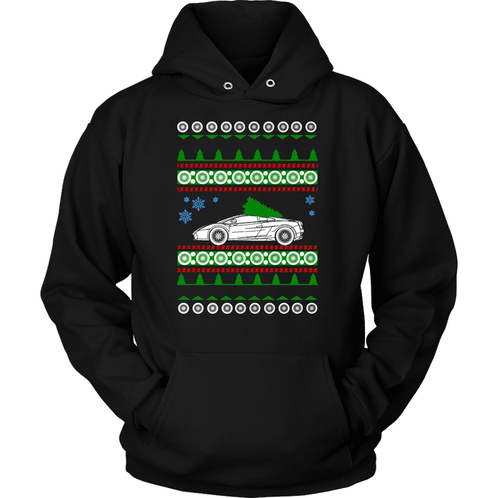 Exotic Car Ugly Christmas Sweater, hoodie and long sleeve t-shirt Lamborghini Gallardo sweatshirt