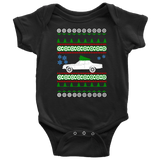 american car or truck like a  Dart Ugly Christmas Sweater one piece