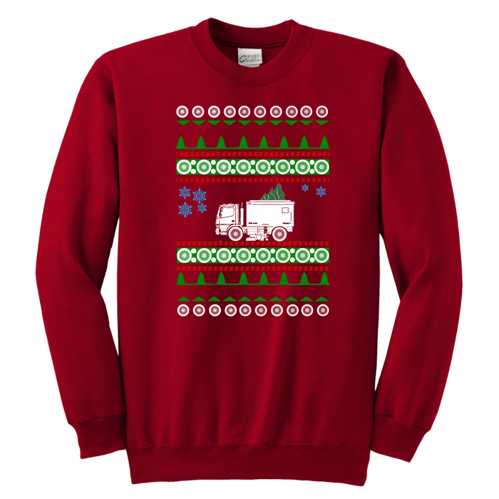 Street Sweeper Youth ugly christmas Sweater sweatshirt