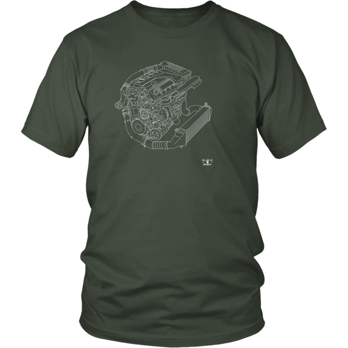 Engine Blueprint Series RS3 T-shirt or Hoodie