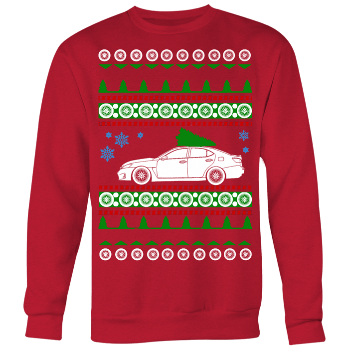 Lexus IS-F Ugly Christmas Sweater Sweatshirt, Hoodie and long sleeve t-shirt sweatshirt