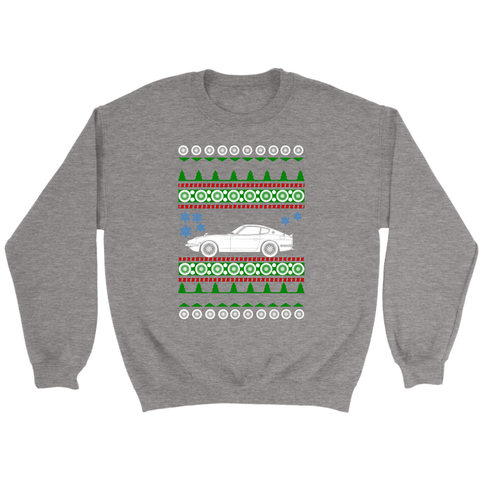 Datsun 240Z no tree ugly christmas sweater sweatshirt