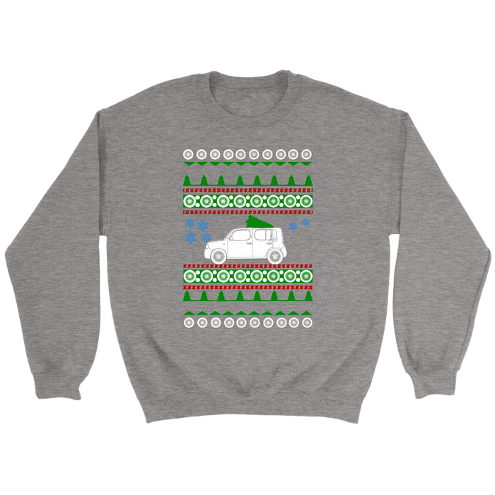 Nissan Cube Ugly Christmas Sweater Sweatshirt