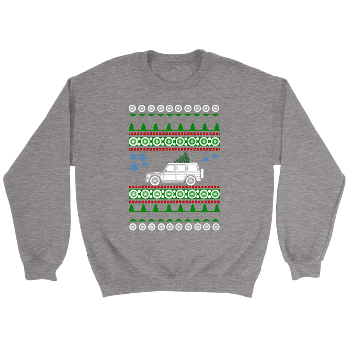 Mercedes G500 G Wagon Ugly Christmas Sweater