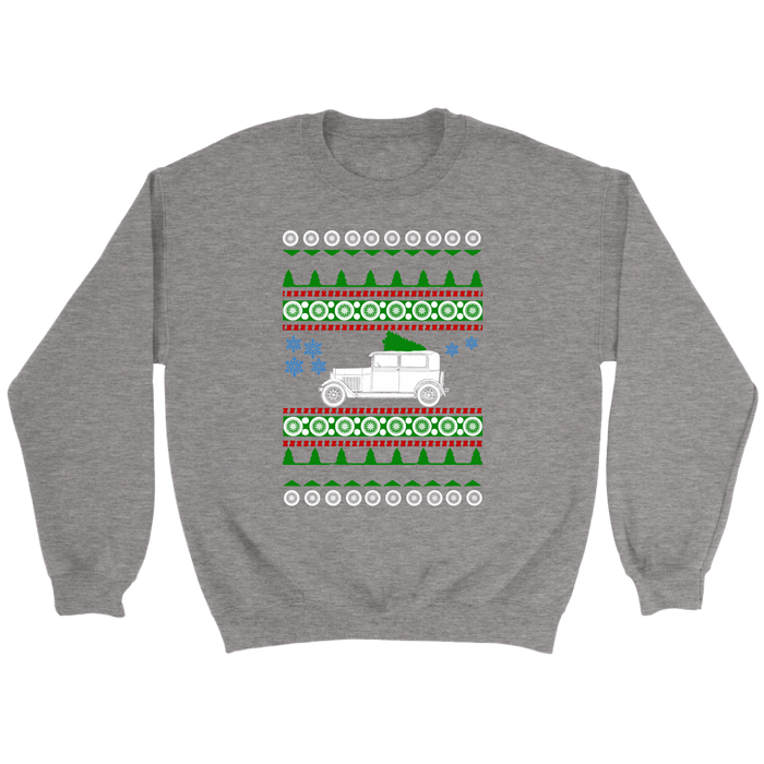 Ford Model A ugly christmas sweater