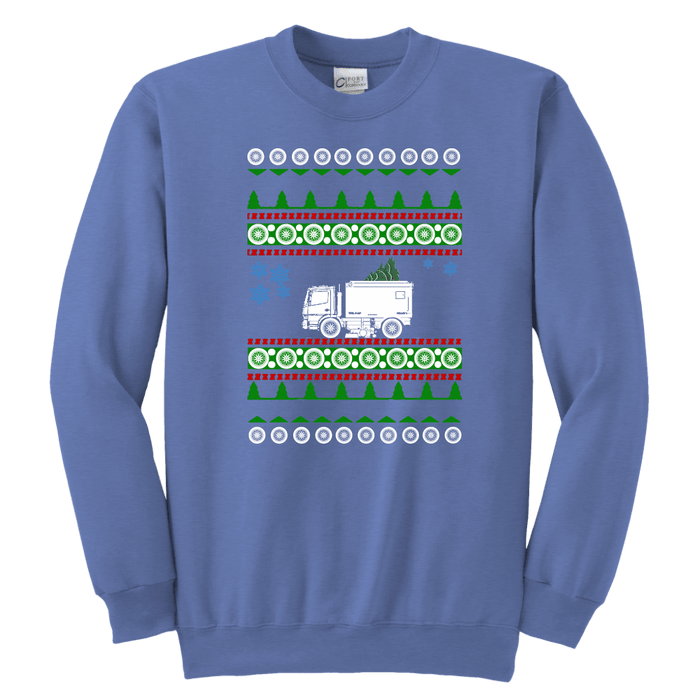 Street Sweeper Youth ugly christmas Sweater sweatshirt