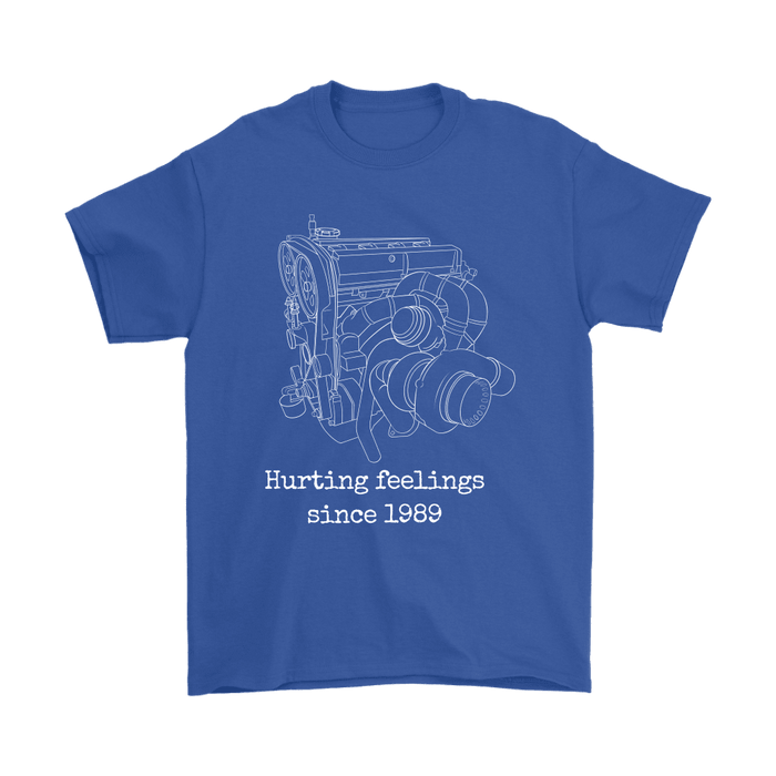 Mitsubishi 4G63 Hurting Feelings Since 1989 big turbo shirt and hoodie variation 2