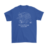 LS Engine Hurting Feelings Since 1997 V8 GM Engine Blueprint t-shirt ver. 2