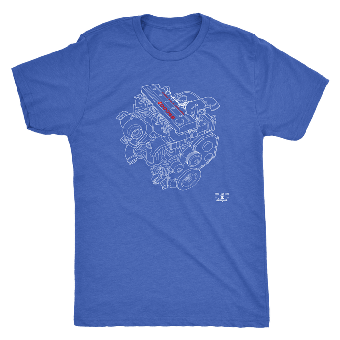 Engine Blueprint Series 5.9L 24 valve Cummins Dodge Turbo Diesel T-shirt or Hoodie