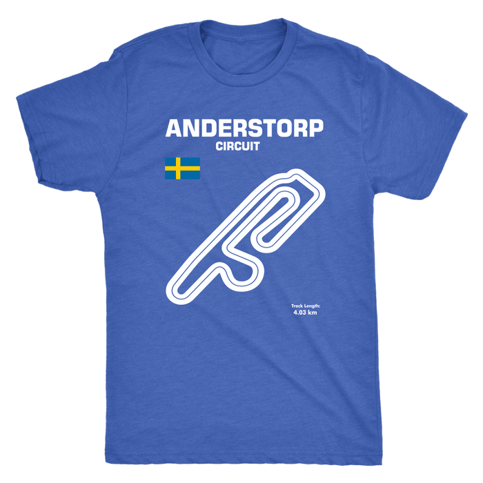 Anderstorp Circuit Track Outline Shirt