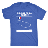 Circuit De La Sarthe 24 Heures Du Mans Track Outline Series Shirt and Hoodie