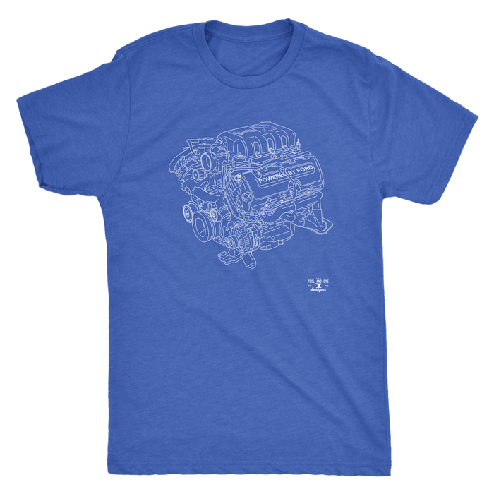 Engine Blueprint Series 2020 GT500 Mustang 760hp T-shirt and Hoodie