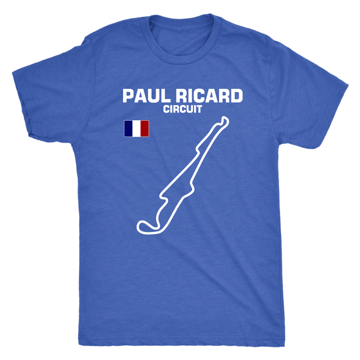 Paul Ricard Circuit Track Outline Series T-shirt and Hoodie