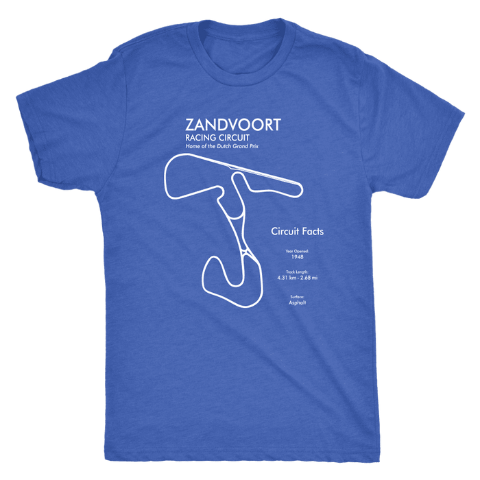 Circuit Zandvoort Track Outline Series T-shirt