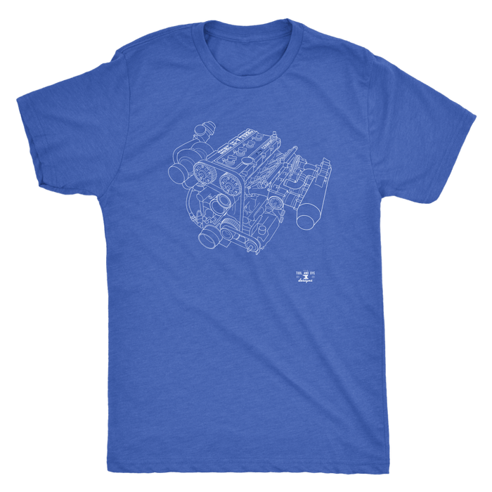 Engine Blueprint Series Cosworth YB Turbo T-shirt and Hoodie