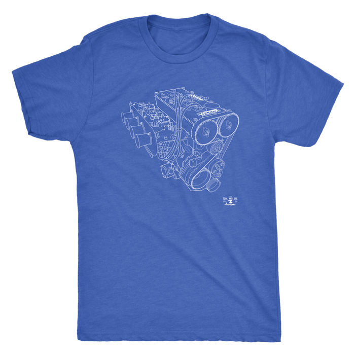 Engine Blueprint Series Cosworth BDA Ford T-shirt and Hoodie