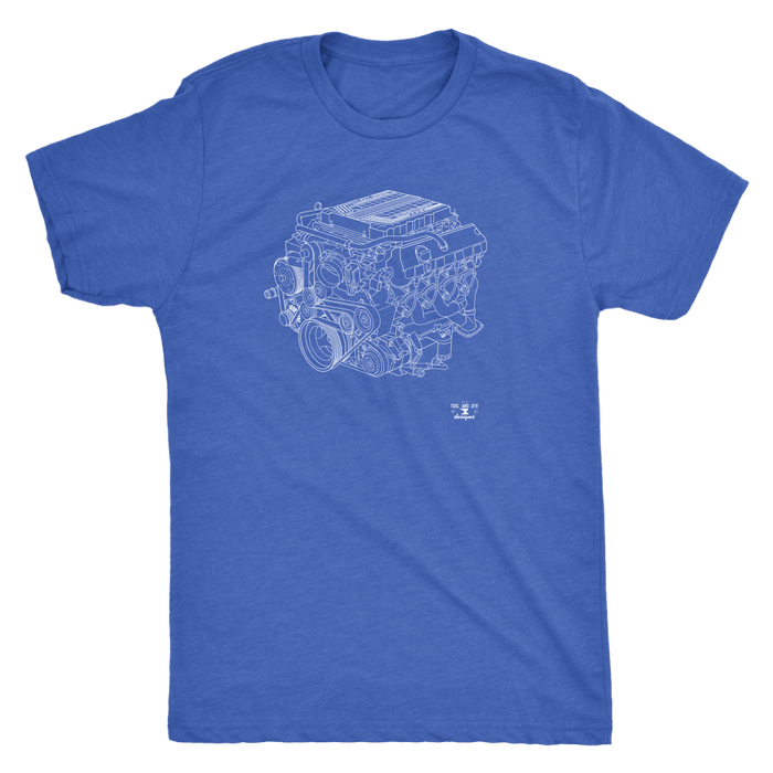 Engine Blueprint Series V8 ZL1 Camaro LT4 T-shirt and Hoodie