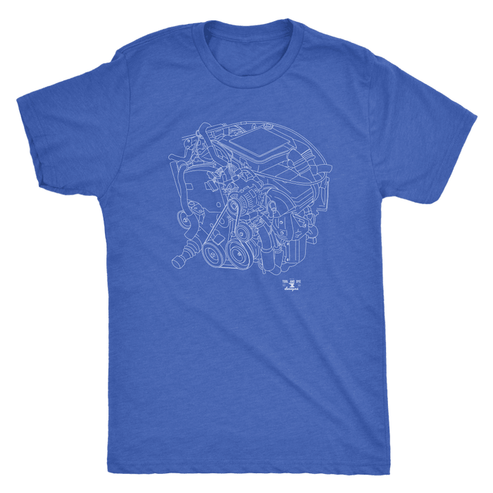 Toyota 3SGTE Engine Blueprint Series T-shirt