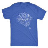 Engine Blueprint Series V8 DFV for Formula 1 Cosworth Ford T-shirt or Hoodie