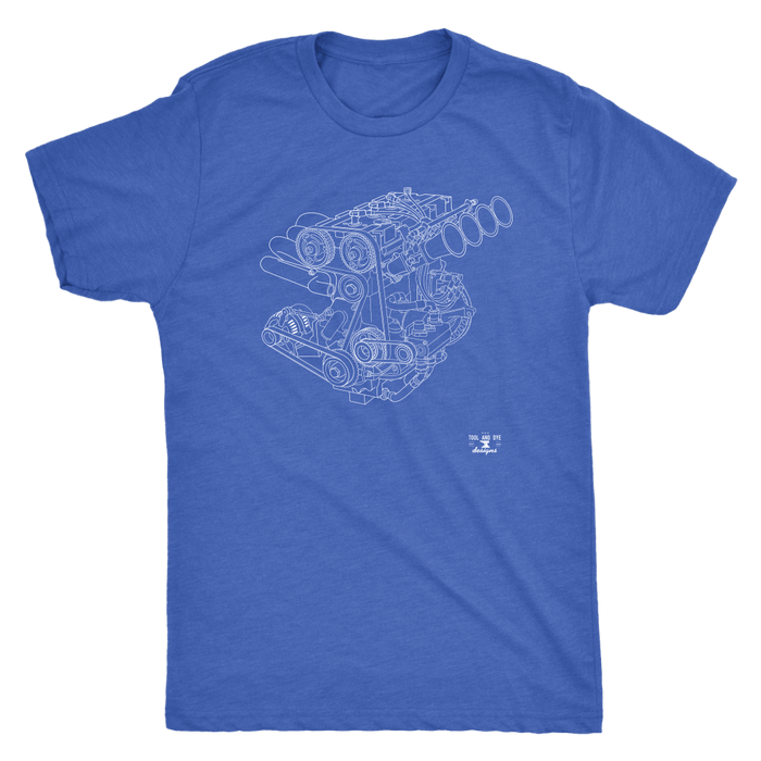 Engine Blueprint Series Cosworth YB naturally aspirated engine T-shirt and Hoodie