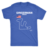 Michigan Gingerman Race Track Outline Series T-shirt or Hoodie