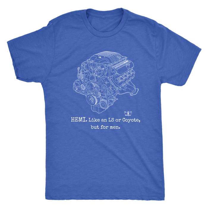 Engine Blueprint Series similar to a Hellcat "like an LS or Coyote, but for men." T-shirt or Hoodie