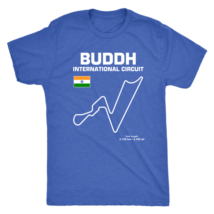 Buddh International Circuit Racetrack Outline Series T-shirt and Hoodie