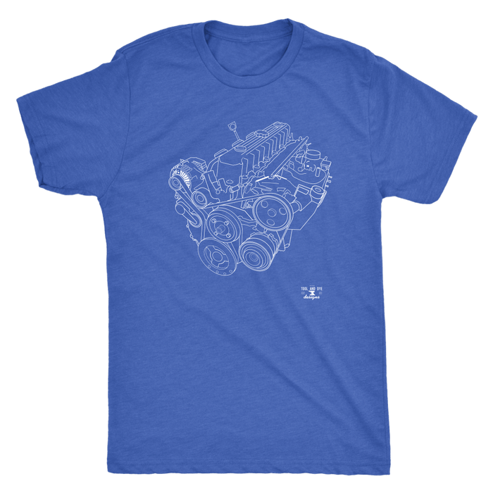 Engine Blueprint Series 4.0 T-shirt and Hoodie