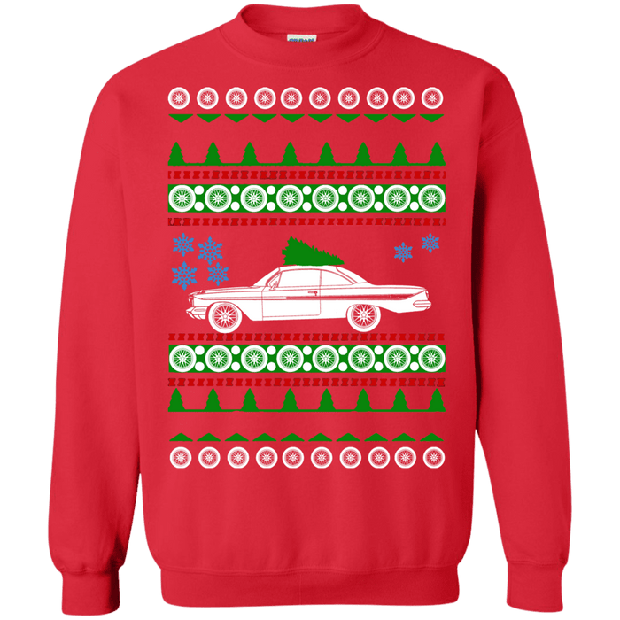 Chevy Impala 1961 Ugly Christmas Sweater sweatshirt