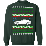 car like Datsun 240z Ugly Christmas Sweater no tree
