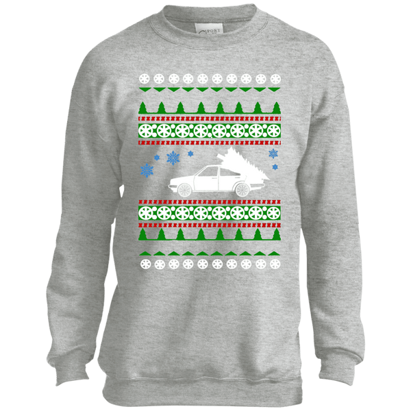 VW Mk2 jetta youth ugly christmas sweater