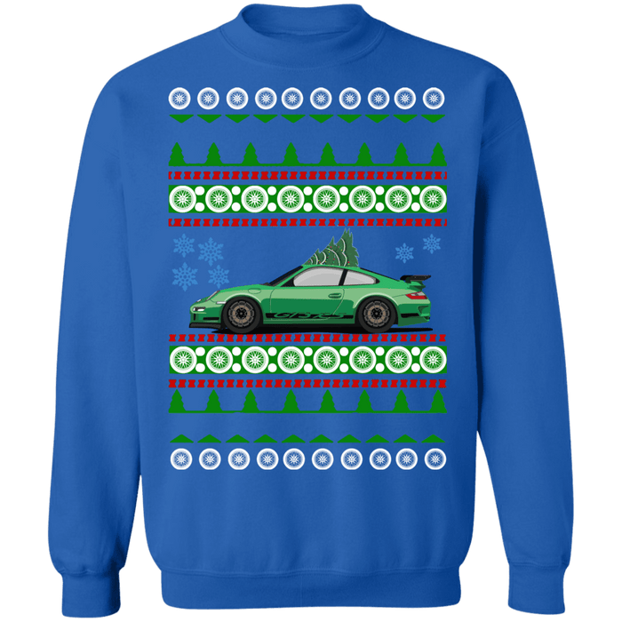 German Car Porsche 911 997 GT3 RS Ugly Christmas Sweater GT3RS