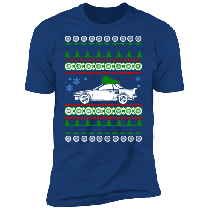 Toyota MR2 1988 Ugly Christmas Sweater T-shirt